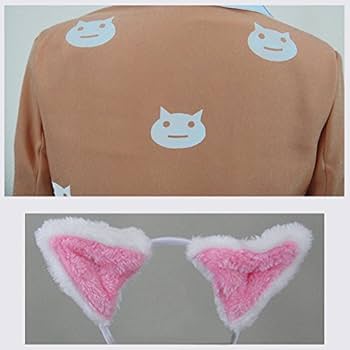 Amazon.co.jp: 化物語 ブラック羽川 羽川翼 障り猫 ☆コスプレ